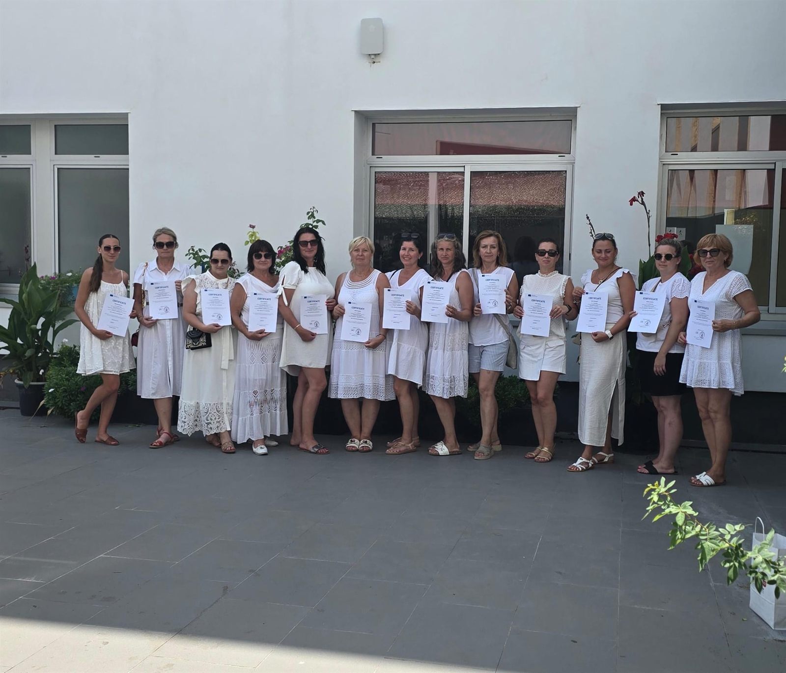 Certification — Diplomas awarded